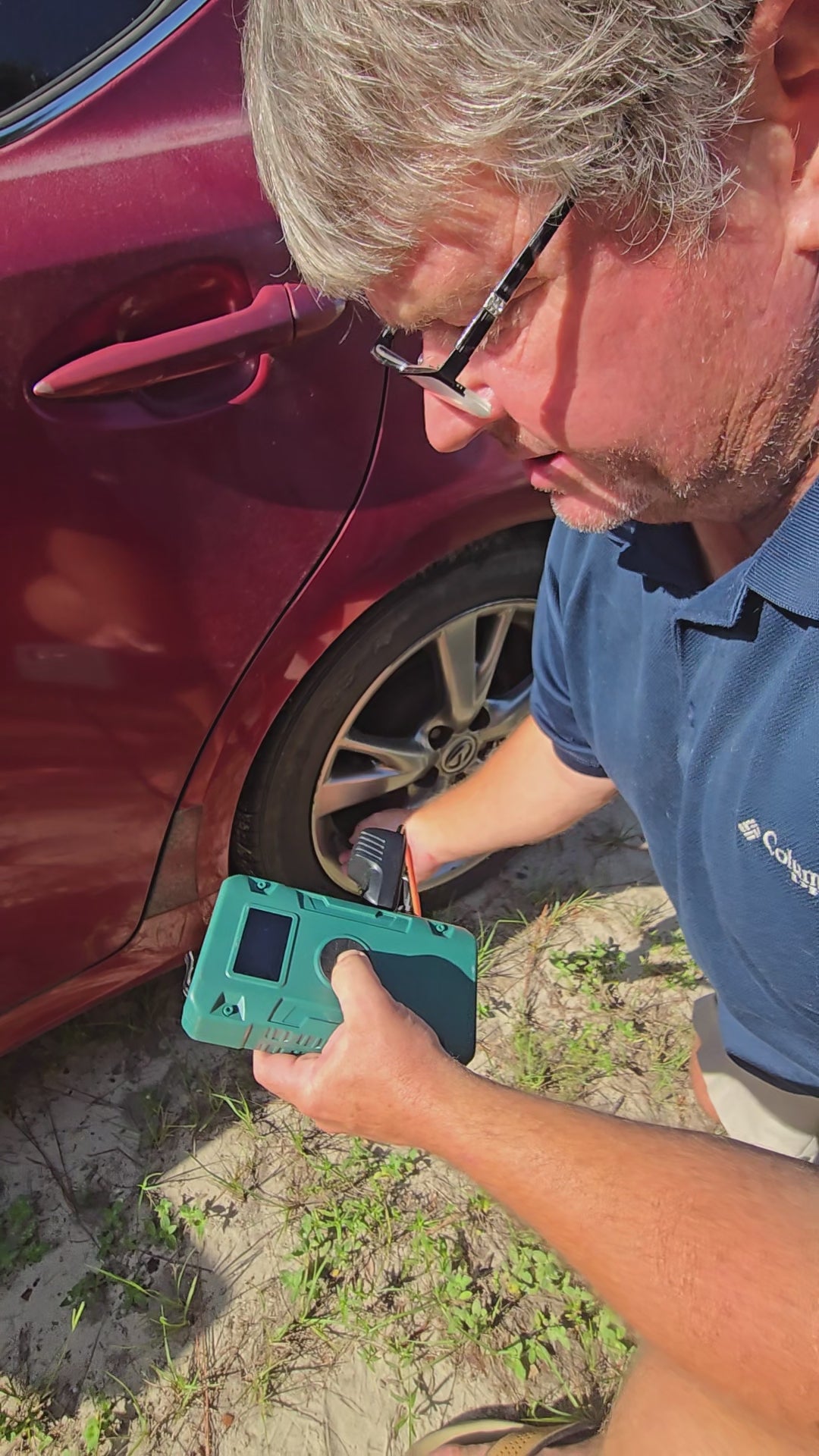 ROAD READY RESCUE - JUMP STARTER & TIRE INFLATOR