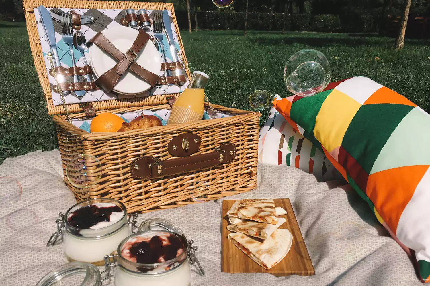 branded picnic blankets